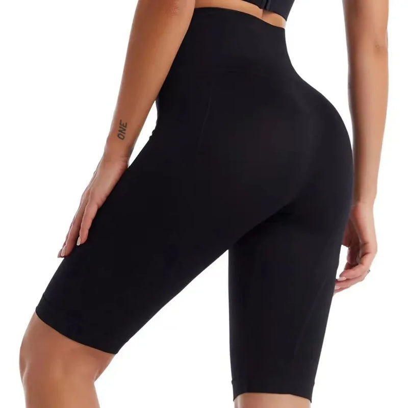 SculptFit High Waist Biker Shorts