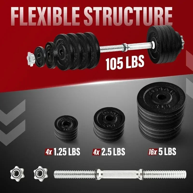 FlexMax Adjustable Dumbbells