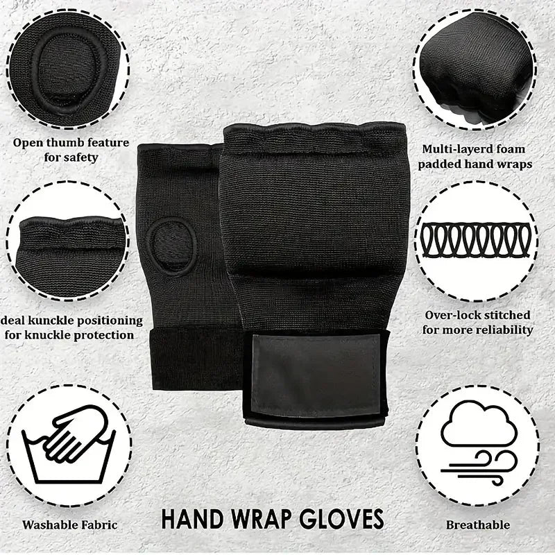 MMA Half Finger Gel Boxing Gloves